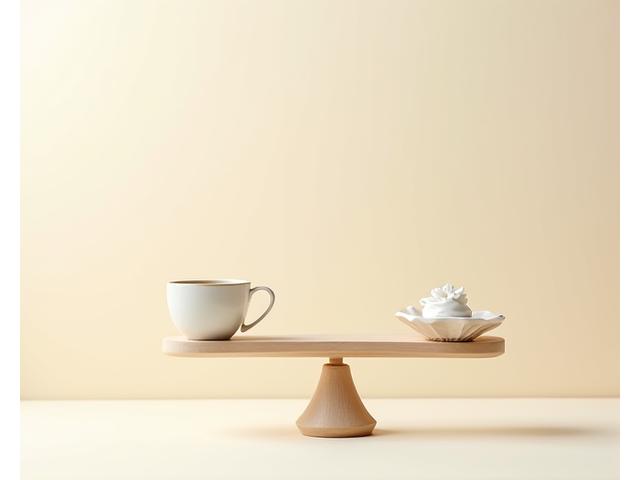 천칭 위에 올려진 책임과 권리 아이콘